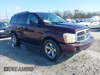 2005 Dodge Durango SLT with VIN 1D4HD48NX5F514251, listed as a IAAI auction lot 41495652 with 161,255 mi miles. Bid and sale history available at carsss.com. Image 1.