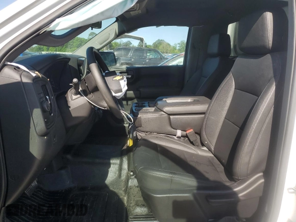 2023 Chevrolet Silverado 1500 Work Truck with VIN 3GCNAAEK0PG340578, listed as a Copart auction lot 52516395 with 51,742 mi miles and Clean Title. Bid and sale history available at DreamBid. Image 7.