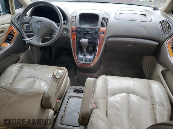 2000 Lexus RX 300 with VIN JT6HF10U8Y0156252, listed as a Copart auction lot 72519354 with 239,412 mi miles and Non Repairable. Bid and sale history available at carsss.com. Image 8.