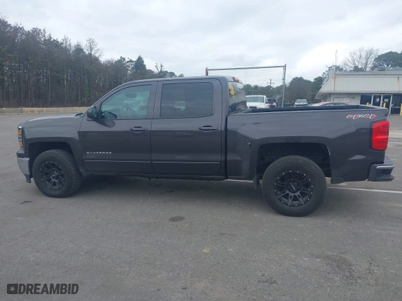 2015 Chevrolet Silverado 1500 LT with VIN 3GCUKREC9FG519510, listed as a IAAI auction lot 42026865 with 119,510 mi miles. Bid and sale history available at carsss.com. Image 14.