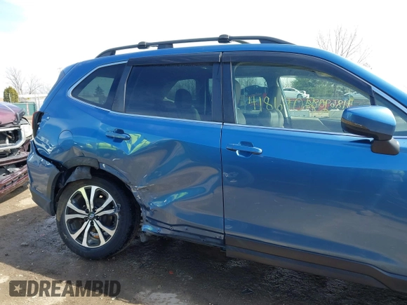 2020 Subaru Forester Limited with VIN JF2SKAUC1LH465214, listed as a IAAI auction lot 41869082 with 70,776 mi miles and . Bid and sale history available at DreamBid. Image 6.
