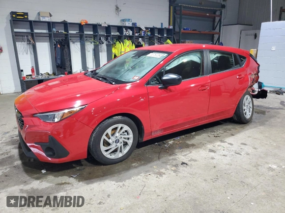 2024 Subaru Impreza with VIN JF1GUABC5R8305479, listed as a Copart auction lot 83780384 with 13,889 mi miles and Salvage Title. Bid and sale history available at DreamBid. Image 1.
