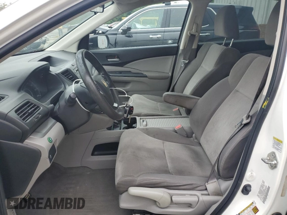 2012 Honda CR-V LX with VIN 5J6RM4H38CL042818, listed as a Copart auction lot 56860095 with 244,937 mi miles and Salvage title. Bid and sale history available at DreamBid. Image 7.