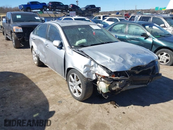 2004 Acura TSX w/Navigation with VIN JH4CL969X4C036084, listed as a IAAI auction lot 41726150 with 177,757 mi miles. Bid and sale history available at carsss.com. Image 1.