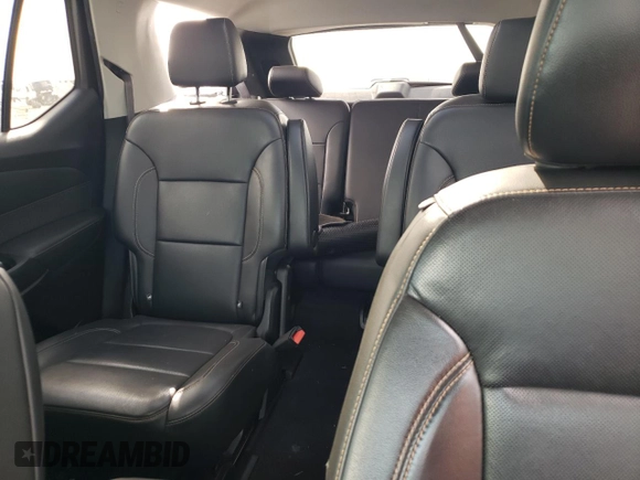 2019 Chevrolet Traverse Premier with VIN 1GNERKKW8KJ249322, listed as a Copart auction lot 43917545 with 104,758 mi miles and Salvage Title. Bid and sale history available at carsss.com. Image 10.