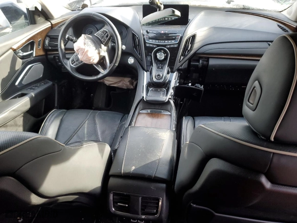 2019 Acura RDX w/Advance Pkg with VIN 5J8TC2H7XKL026528, listed as a Copart auction lot 46126915 with 0 mi miles and Salvage Title. Bid and sale history available at carsss.com. Image 8.