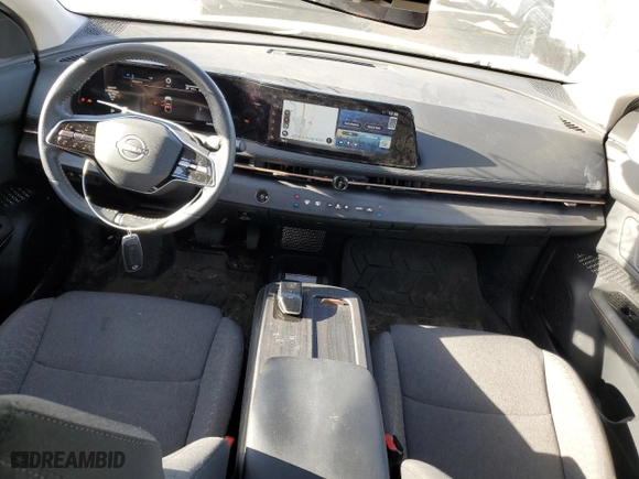 2023 Nissan ARIYA VENTURE+ with VIN JN1BF0AA2PM404096, listed as a Copart auction lot 85684334 with 34054 miles and Salvage Title. Bid and sale history available at carsss.com. Image 8.