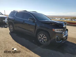 2023 GMC Acadia SLT with VIN 1GKKNMLS6PZ191836, listed as a Copart auction lot 80385554 with 23,940 mi miles and Salvage Title. Bid and sale history available at DreamBid. Image 4.