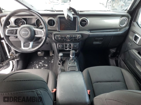 2020 Jeep Wrangler Unlimited Sahara with VIN 1C4HJXEN5LW175293, listed as a Copart auction lot 84474054 with Not provided miles and Clean title. Bid and sale history available at DreamBid. Image 8.