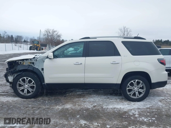 2015 GMC Acadia SLT with VIN 1GKKVRKD4FJ249858, listed as a IAAI auction lot 41678684 with 107,723 mi miles. Bid and sale history available at carsss.com. Image 14.