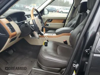 2019 Land Rover Range Rover HSE with VIN SALGS2SV8KA539212, listed as a Copart auction lot 52172195 with 75,349 mi miles and Clean Title. Bid and sale history available at DreamBid. Image 7.