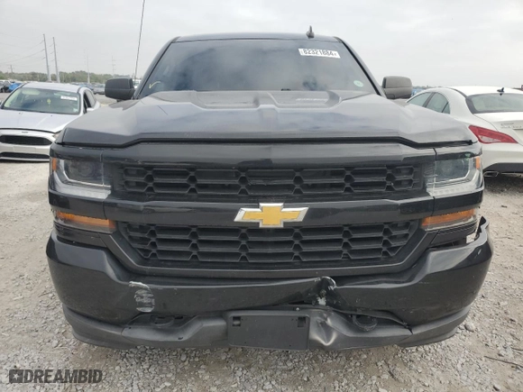 2018 Chevrolet Silverado 1500 Custom with VIN 1GCRCPEHXJZ234116, listed as a Copart auction lot 82321884 with 112,106 mi miles and Salvage Title. Bid and sale history available at carsss.com. Image 5.