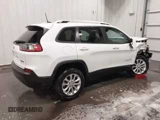 2021 Jeep Cherokee Latitude with VIN 1C4PJMCB7MD166000, listed as a IAAI auction lot 41631945 with 48,046 mi miles and . Bid and sale history available at DreamBid. Image 4.
