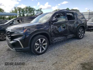 2024 Honda Pilot Elite z VIN 5FNYG1H85RB046629, wystawiony jako Copart lot #55929975 z przebiegiem 16 736 mil mil oraz Szkoda całkowita • Salvage title. Historia ofert i sprzedaży dostępna na DreamBid. Obrazek 1.