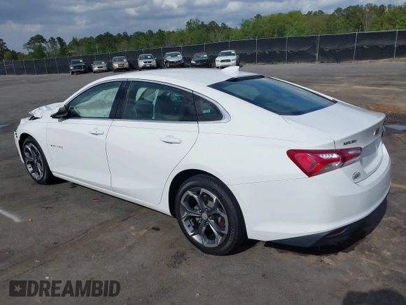 2020 Chevrolet Malibu LT with VIN 1G1ZD5ST2LF106301, listed as a IAAI auction lot 41961376 with 95,138 mi miles and . Bid and sale history available at DreamBid. Image 3.