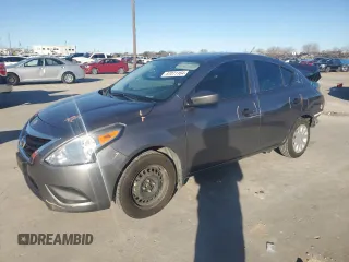 2018 Nissan Versa S Plus with VIN 3N1CN7AP7JL841436, listed as a Copart auction lot 87071164 with 38,612 mi miles and Salvage Title. Bid and sale history available at carsss.com. Image 1.