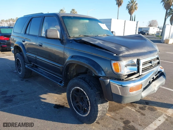 1998 Toyota 4Runner Limited with VIN JT3HN87R0W0189611, listed as a IAAI auction lot 41349536 with 280,276 mi miles. Bid and sale history available at carsss.com. Image 1.
