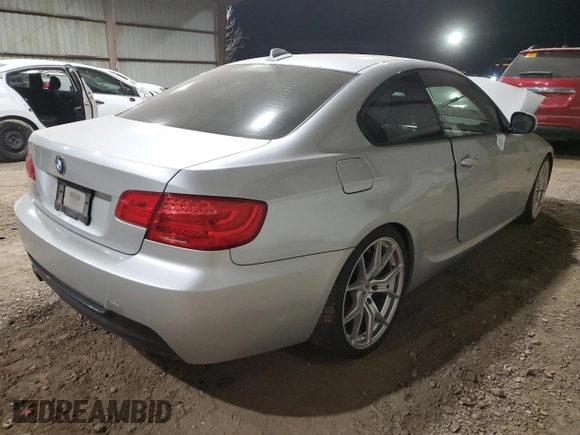 2013 BMW 3 Series 328i with VIN WBAKE3C51DE771057, listed as a Copart auction lot 85058134 with Not Provided miles and Salvage Title. Bid and sale history available at DreamBid. Image 3.