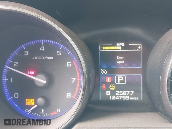2016 Subaru Legacy Premium with VIN 4S3BNAC60G3009953, listed as a IAAI auction lot 42609541 with 124,799 mi miles and . Bid and sale history available at DreamBid. Image 7.