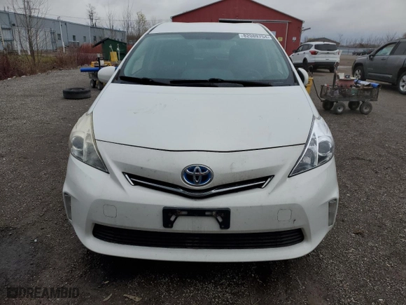 2012 Toyota Prius v Two with VIN JTDZN3EU8C3110285, listed as a Copart auction lot 82089754 with 0 mi miles and Clean Title. Bid and sale history available at carsss.com. Image 5.