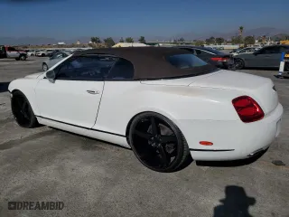 2007 Bentley Continental GT with VIN SCBDR33W87C047099, listed as a Copart auction lot 77594114 with 120,228 mi miles and Clean Title. Bid and sale history available at carsss.com. Image 2.