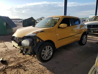 2016 Nissan Juke S z VIN JN8AF5MR1GT601892, wystawiony jako Copart lot #56599415 z przebiegiem 164 097 mil mil oraz Szkoda całkowita • Salvage title. Historia ofert i sprzedaży dostępna na DreamBid. Obrazek 1.