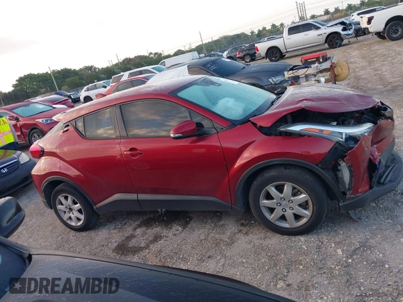 2019 Toyota C-HR XLE with VIN NMTKHMBX1KR070401, listed as a IAAI auction lot 42000335 with 45,643 mi miles. Bid and sale history available at carsss.com. Image 13.