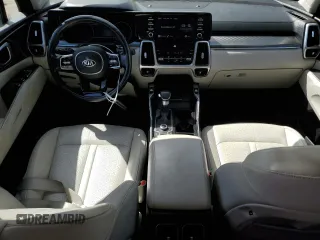 2021 Kia Sorento S with VIN 5XYRLDLC4MG013233, listed as a Copart auction lot 42409505 with 63,577 mi miles and Salvage Title. Bid and sale history available at DreamBid. Image 8.