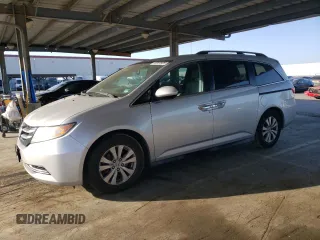 2014 Honda Odyssey EX-L with VIN 5FNRL5H62EB119570, listed as a Copart auction lot 53001525 with 197,509 mi miles and Clean Title. Bid and sale history available at carsss.com. Image 1.