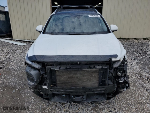 2020 Hyundai Santa Fe SEL with VIN 5NMS3CAD2LH224572, listed as a Copart auction lot 52701355 with 77,186 mi miles and Salvage Title. Bid and sale history available at carsss.com. Image 5.
