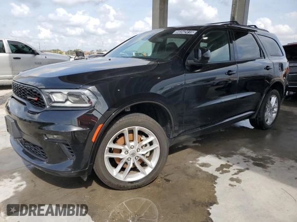 2023 Dodge Durango GT Plus с VIN 1C4RDJDG1PC597144, выставлен на аукционе Copart как лот 50342415 с пробегом 44 703 миль миль и Чистый • Clean title. История ставок и продаж доступна на DreamBid. Изображение 1.