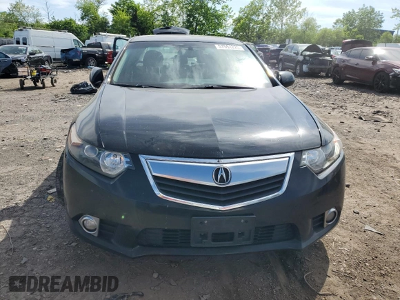2011 Acura TSX with VIN JH4CU2F69BC015895, listed as a Copart auction lot 57551225 with 136,859 mi miles and Salvage title. Bid and sale history available at DreamBid. Image 5.