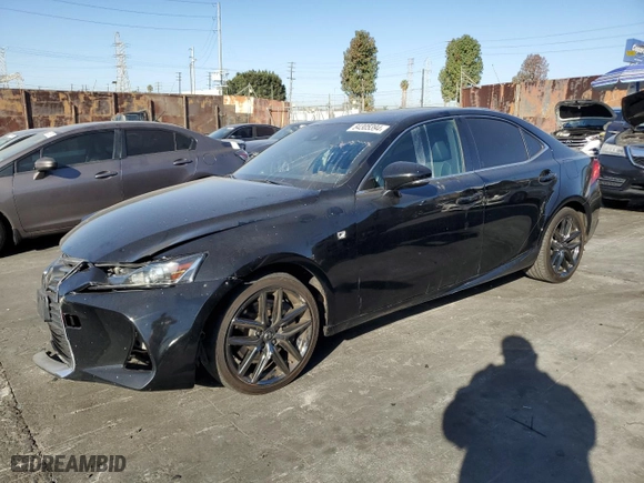 2020 Lexus IS with VIN JTHGA1D24L5104929, listed as a Copart auction lot 84305394 with NaN miles and Non Repairable. Bid and sale history available at carsss.com. Image 1.