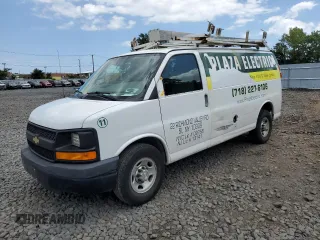 2016 Chevrolet Express Cargo z VIN 1GCWGAFF0G1228866, wystawiony jako Copart lot #65495695 z przebiegiem 71 593 mil mil oraz Szkoda całkowita • Salvage title. Historia ofert i sprzedaży dostępna na DreamBid. Obrazek 1.