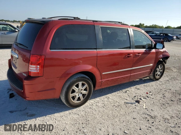 2009 Chrysler Town & Country Touring with VIN 2A8HR54159R673774, listed as a Copart auction lot 49235205 with 90,211 mi miles and Salvage Title. Bid and sale history available at DreamBid. Image 3.