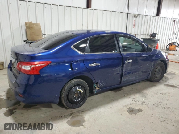 2017 Nissan Sentra S with VIN 3N1AB7AP3HY354215, listed as a Copart auction lot 52554435 with 88,844 mi miles and Salvage Title. Bid and sale history available at carsss.com. Image 3.