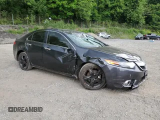 2013 Acura TSX with VIN JH4CU2F44DC013778, listed as a Copart auction lot 59465675 with 167,982 mi miles and Salvage title. Bid and sale history available at DreamBid. Image 4.