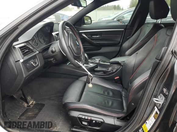 2015 BMW 4 Series 428i xDrive with VIN WBA4A7C5XFD413329, listed as a Copart auction lot 56034905 with 167,816 mi miles and Clean title. Bid and sale history available at DreamBid. Image 7.