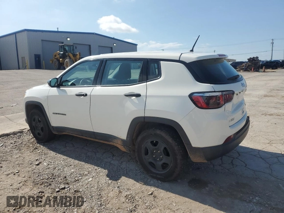 2018 Jeep Compass Sport с VIN 3C4NJCAB3JT123431, выставлен на аукционе Copart как лот 58603935 с пробегом 128 109 миль миль и Списание • Salvage title. История ставок и продаж доступна на DreamBid. Изображение 2.