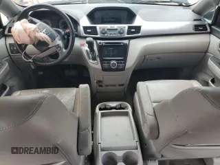 2014 Honda Odyssey EX-L with VIN 5FNRL5H68EB098207, listed as a Copart auction lot 66700024 with 161,701 mi miles and Salvage Title. Bid and sale history available at DreamBid. Image 8.