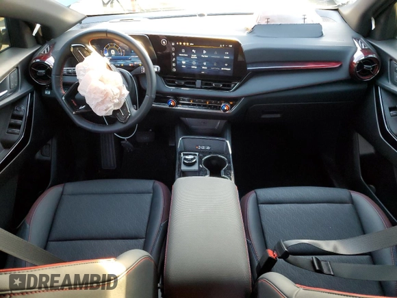 2025 Chevrolet Equinox AWD RS with VIN 3GNAXTEG2SL124579, listed as a Copart auction lot 47129755 with Not provided miles and Salvage title. Bid and sale history available at DreamBid. Image 8.