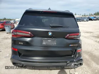 2021 BMW X5 M50i with VIN 5UXJU4C05M9G90231, listed as a Copart auction lot 87257854 with 54,704 mi miles and Non Repairable. Bid and sale history available at carsss.com. Image 6.