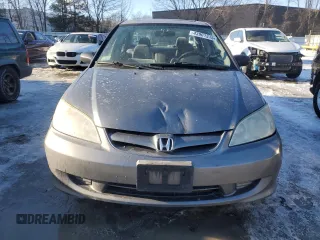 2004 Honda Civic EX with VIN 2HGES26854H613579, listed as a Copart auction lot 43901315 with 133,188 mi miles and Clean Title. Bid and sale history available at DreamBid. Image 5.