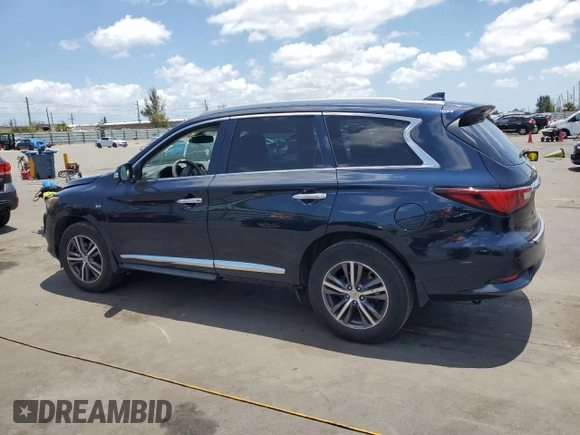2019 Infiniti QX60 Pure z VIN 5N1DL0MN4KC511433, wystawiony jako Copart lot #55981635 z przebiegiem 71 703 mil mil oraz Szkoda całkowita • Salvage title. Historia ofert i sprzedaży dostępna na DreamBid. Obrazek 2.