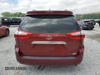 2015 Toyota Sienna Limited with VIN 5TDDK3DC7FS114715, listed as a Copart auction lot 55725385 with 114,645 mi miles and Salvage title. Bid and sale history available at DreamBid. Image 6.