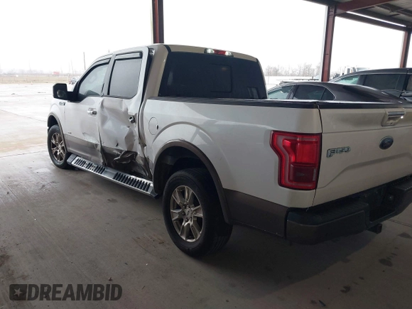 2015 Ford F-150 XL with VIN 1FTEW1CG2FKE72989, listed as a IAAI auction lot 41282621 with 83,119 mi miles and . Bid and sale history available at DreamBid. Image 3.