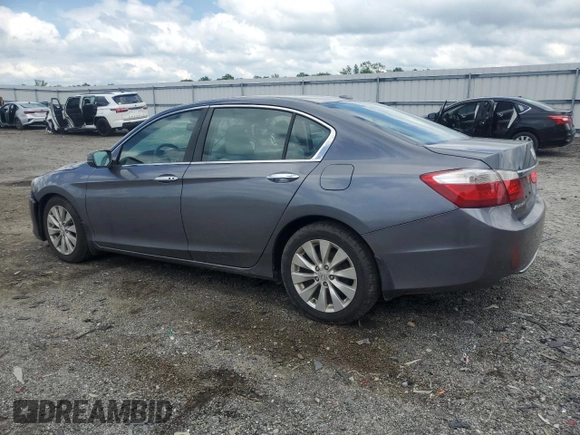 2015 Honda Accord EX-L с VIN 1HGCR2F8XFA245551, выставлен на аукционе Copart как лот 56906375 с пробегом 104 125 миль миль и Списание • Salvage title. История ставок и продаж доступна на DreamBid. Изображение 2.