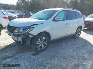 2020 Nissan Pathfinder SV with VIN 5N1DR2BM0LC608246, listed as a IAAI auction lot 41629956 with 88,104 mi miles. Bid and sale history available at carsss.com. Image 2.