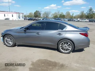 2021 Infiniti Q50 Luxe z VIN JN1EV7BR7MM750265, wystawiony jako IAAI lot #41943953 z przebiegiem 53 750 mil mil oraz . Historia ofert i sprzedaży dostępna na DreamBid. Obrazek 15.