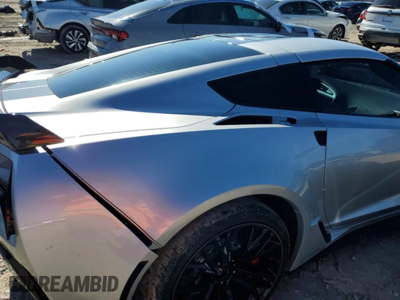 2016 Chevrolet Corvette Z06 2LZ with VIN 1G1YS2D63G5611332, listed as a Copart auction lot 86872694 with 28,472 mi miles and Salvage title. Bid and sale history available at DreamBid. Image 10.